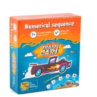 Trafficars (boardgame, 1 to 50, compare two-digit numbers)