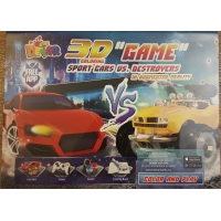 Cars vs Destroyers. 3D Coloring Book