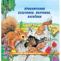 Приключения бельчонка, волчонка, оленёнка (Познаем мир вокруг нас)